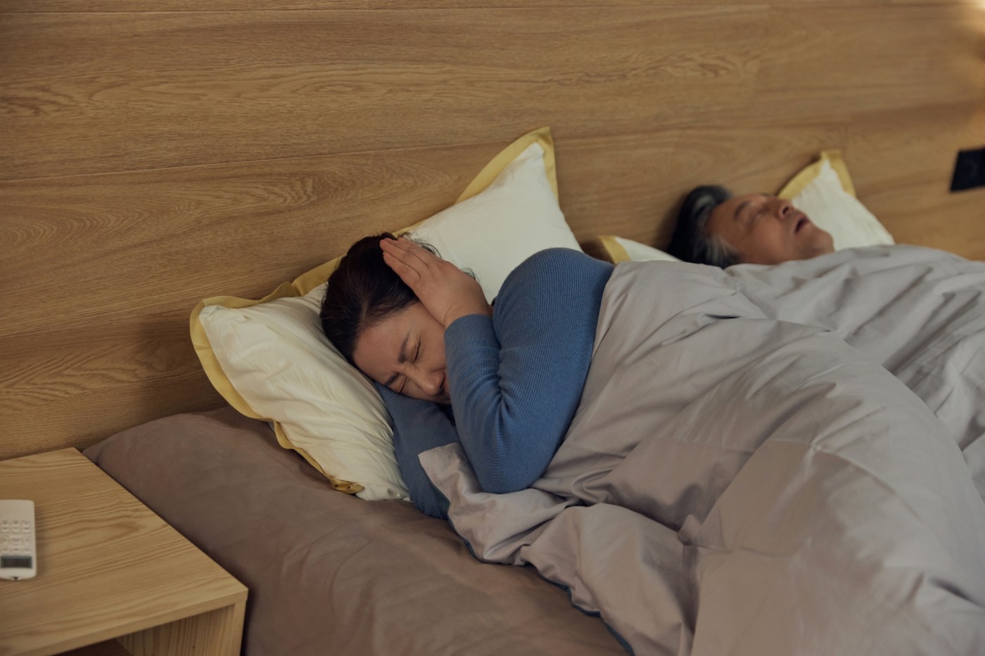 打鼻鼾影響伴侶睡眠